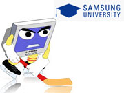 Hockey - flash game for web-site Samsung University