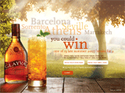 Glayva Promotion - Promo web site of Liqueur brand