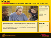 Words Unite - Web-site of an educational social network Hackney
