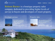 Robson Barnes - Web-site of property sales company