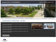 Greenwich Constellation - Web-site of new residential area in London
